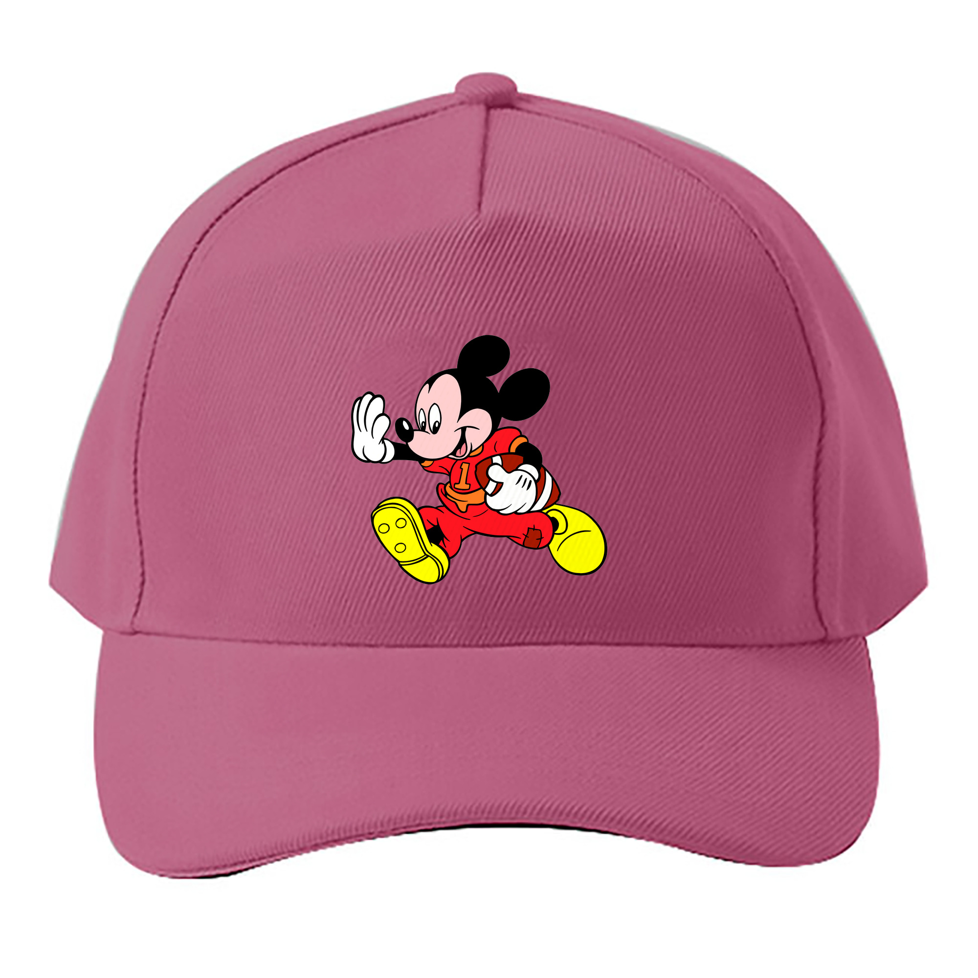 （画像用） ミッキーマウス Mickey Mouse ベースボールキャップ 綿100％ 男女兼用 帽子 スポーツ